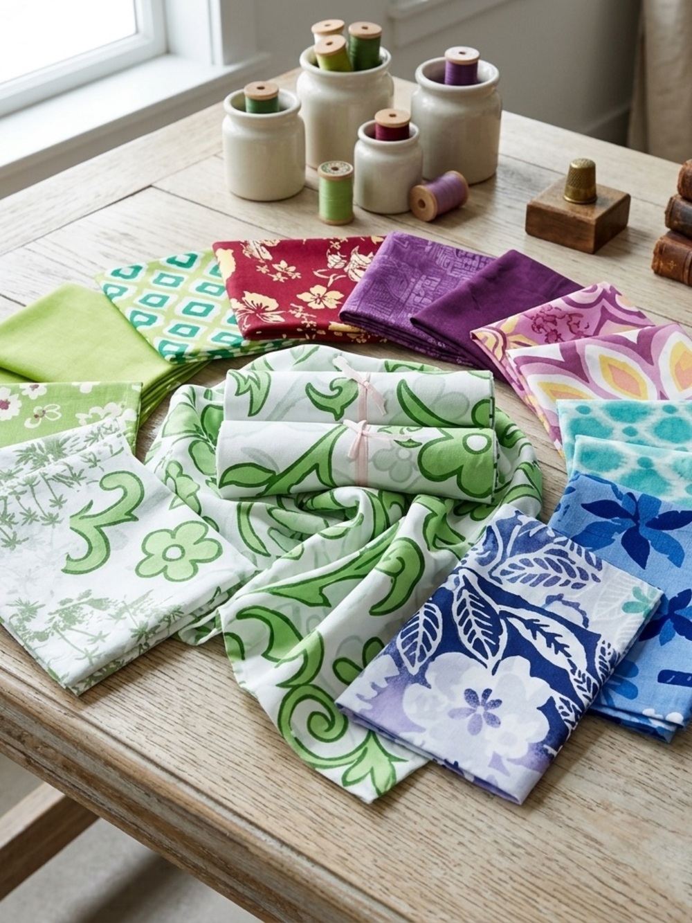 42pcs Paradise Found Precut Quilt Cotton Fabric layer cake 10” squares quilt